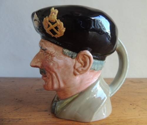 ROYAL DOULTON CHARACTER JUG - "MONTY" (LARGE)