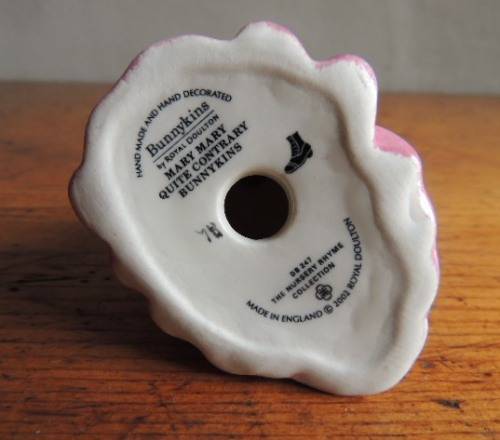 ROYAL DOULTON BUNNYKINS FIGURINE - " MARY MARY QUITE CONTRARY " DB 247