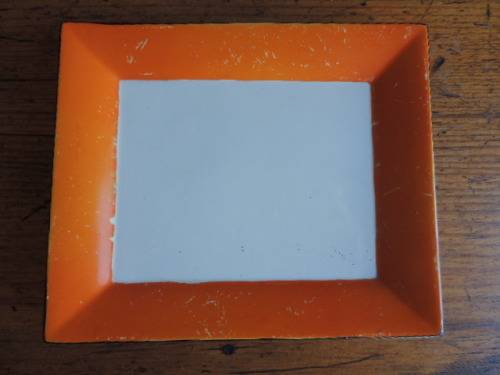 SHELLEY HAND PAINTED BUTTER DISH - KINGFISHERS - reduced for Christiane only