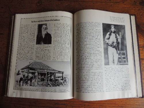 THE OLD WEST - "THE GUNFIGHTERS" embossed leather cover