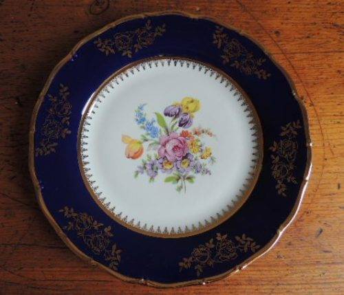 CARLSBAD DISPLAY PLATE - "COBALT"