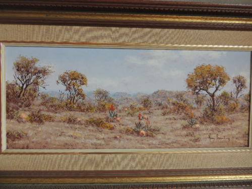 HENRY BREDENKAMP OIL ON BOARD - 1982