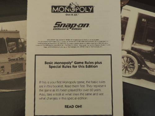 MONOPOLY SET - SNAP ON