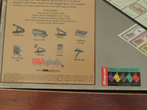 MONOPOLY SET - SNAP ON
