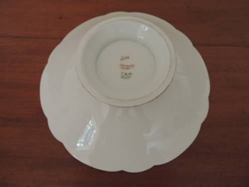 LIMOGE FOOTED TAZZA