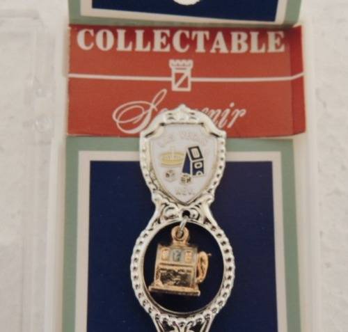 COLLECTABLE SOUVENIR TEASPOON - NEVADA LAS VEGAS