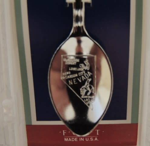COLLECTABLE SOUVENIR TEASPOON - NEVADA LAS VEGAS