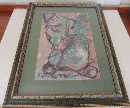 CLAERHOUT PRINT BEAUTIFULLY FRAMED - Reduced