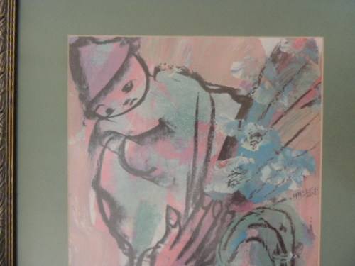 CLAERHOUT PRINT BEAUTIFULLY FRAMED - Reduced