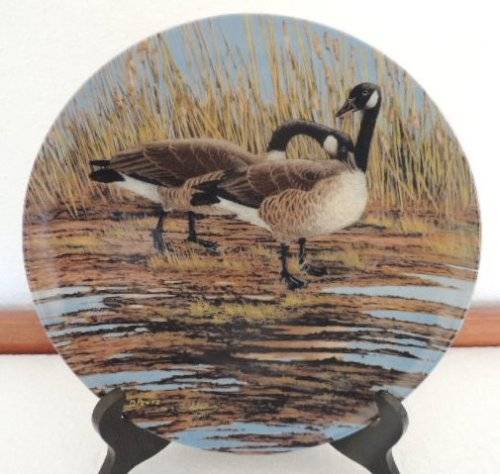 DOMINION CHINA LTD ONTARIA CANADA PLATE - "COURTSHIP" - BOXED WITH COA