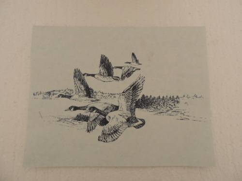 DOMINION CHINA LTD ONTARIA CANADA PLATE - "SOUTHWARD BOUND" - BOXED WITH COA