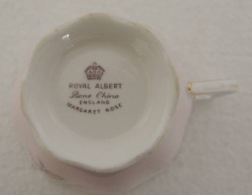 ROYAL ALBERT 1950's TRIO B - "MARGARET ROSE"