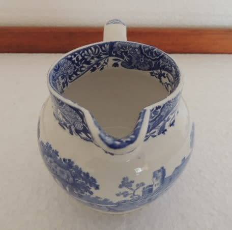 COPELAND SPODE'S ITALIAN BLUE - MILK JUG 8 CM