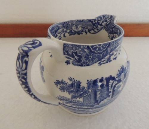COPELAND SPODE'S ITALIAN BLUE - MILK JUG 8 CM