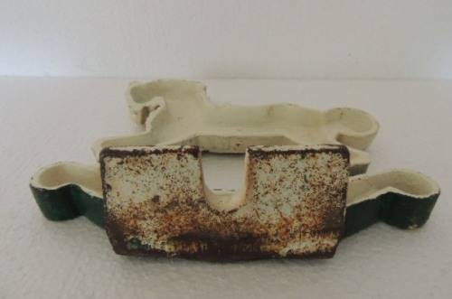 VINTAGE DOORSTOPPER - ROCKING HORSE reserved for marvellous things