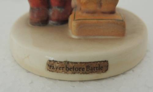 HUMMEL FIGURINE  - " PRAYER BEFORE BATTLE " # 20