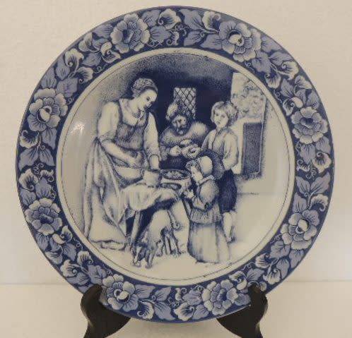 DELFT RACK PLATE - "SAYING GRACE"