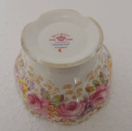 ROYAL ALBERT TEA SET - "SERENA"