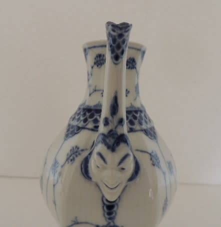 ROYAL COPENHAGEN BLUE FLUTED  FULL LACE COFFEE/CHOCOLATE POT - Reserved for Louky