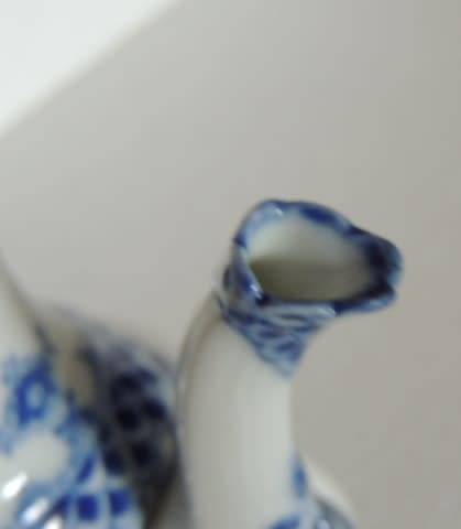 ROYAL COPENHAGEN BLUE FLUTED  FULL LACE COFFEE/CHOCOLATE POT - Reserved for Louky