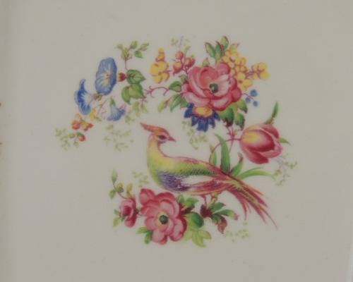 PARAGON ROCKINGHAM PINK CAKE SERVING PLATE