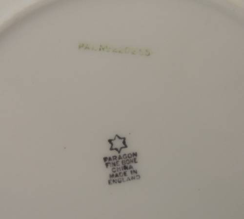 PARAGON ROCKINGHAM PINK CAKE SERVING PLATE