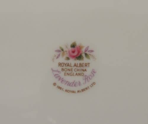 ROYAL ALBERT SWEET DISH - "LAVENDER ROSE"