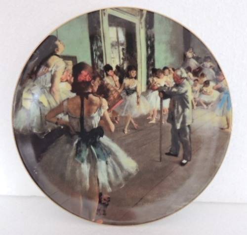 LIMOGES MASTERPIECES OF IMPRESSIONISM - "LA CLASSE DE DANSE" by Degas