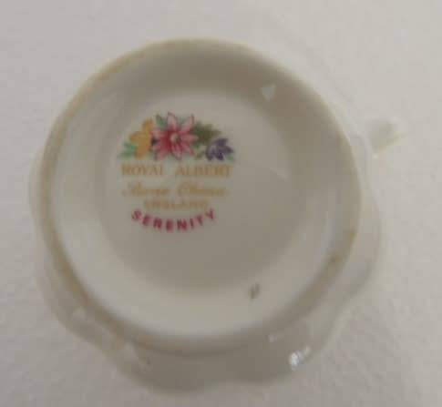 ROYAL ALBERT TRIO - "SERENITY", 2 left