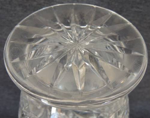 ROSE CUT DECANTER - MAGNIFICENT