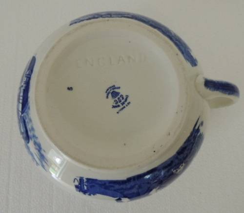 CHAMBER POT -  EMPIRE WARE EAST ANGLIA PATTERN
