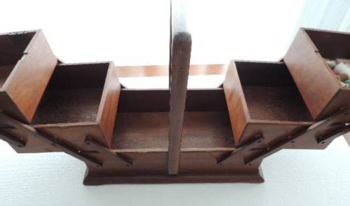 TEAK ORGANISER, last listing