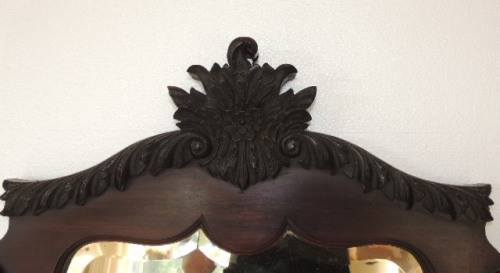 MAGNIFICENT EDWARDIAN WALL MIRROR, clearance sale