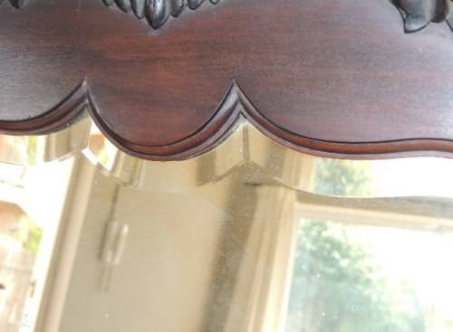 MAGNIFICENT EDWARDIAN WALL MIRROR, clearance sale