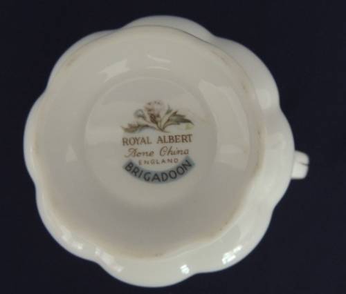 Royal Albert Brigadoon Milk Jug and Sugar Bowl