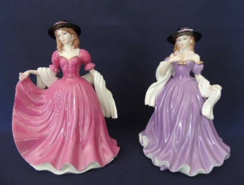 Two Leonardo Collection Figurines By Annie Rowe - 20 cm