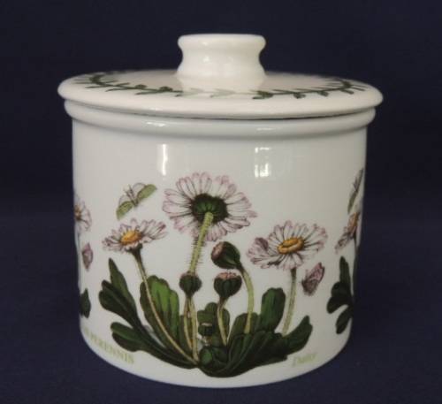 Portmeirion Sugar Pot With Lid - DAISY