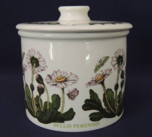 Portmeirion Sugar Pot With Lid - DAISY