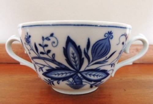 Zwiebelmuster Blue Onion Soup Coupe