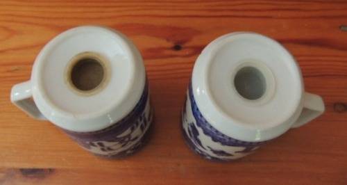 Willow Pattern Salt and Pepper Shakers