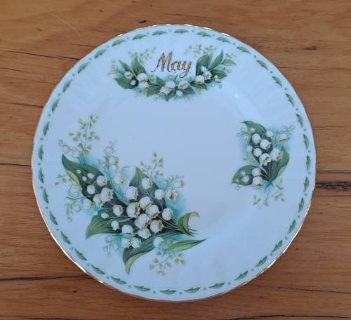 Royal Albert Flower of the Month Side Plate - May