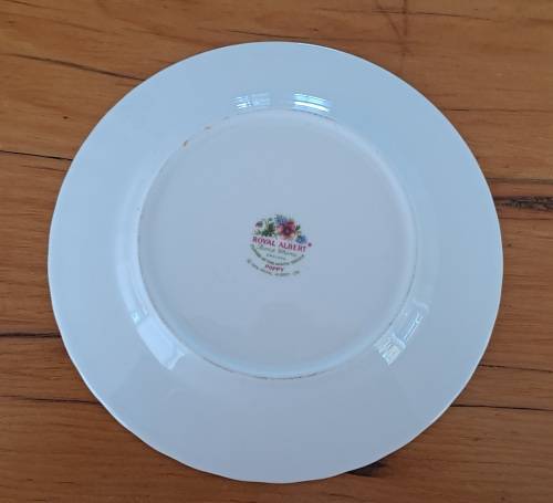 Royal Albert Flower of the Month Side Plate - August