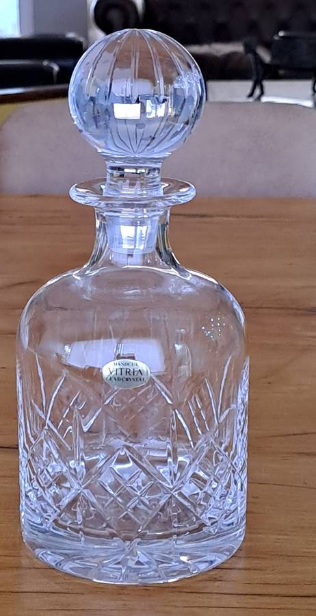 Vitria Cut Crystal Decanter