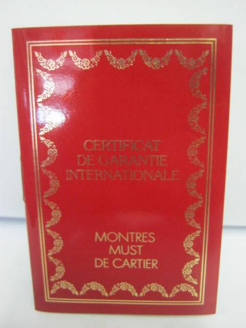 CARTIER VERMEIL LADIES GOLD PLATED WATCH