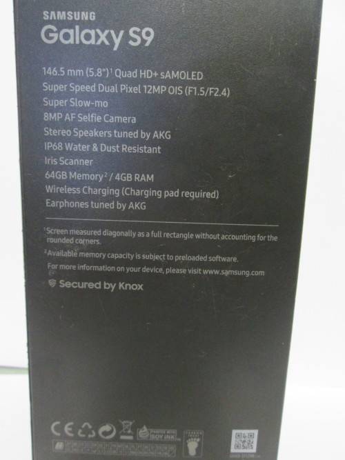 SAMSUNG S9 64GB TITANIUM GRAY