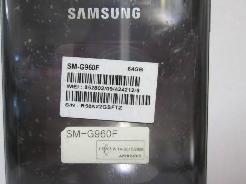 SAMSUNG S9 64GB TITANIUM GRAY