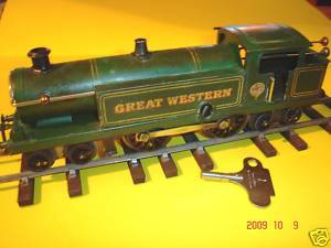 HORNBY GREAT WESTERN CLOCKWORK LOCO 4-4-4 TANK 1926 O GAUGE