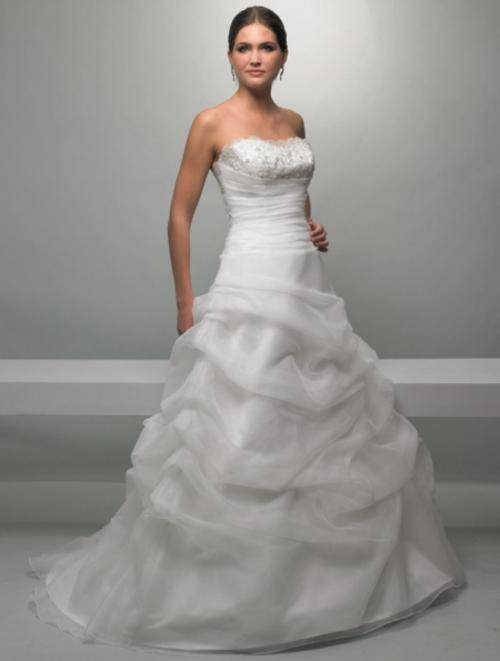 WEDDING DRESS (09jmhs042) - Get veil for free!