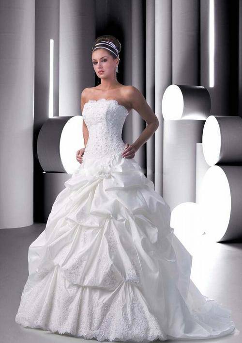 WEDDING DRESS (09jmhs056) - Get veil for free!