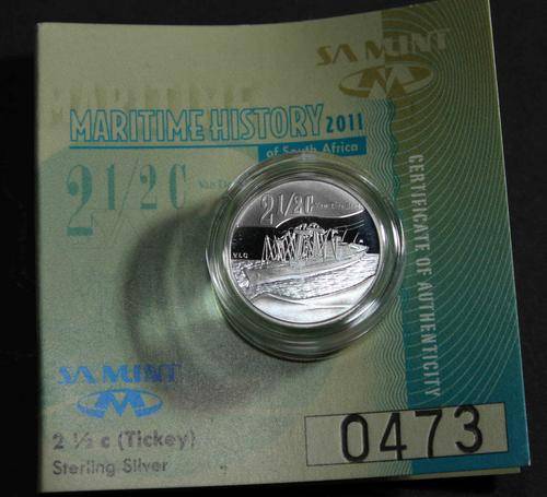 2011 PROOF SILVER TICKEY